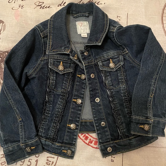 Toddler Denim Jacket 4t - Picture 1 of 3